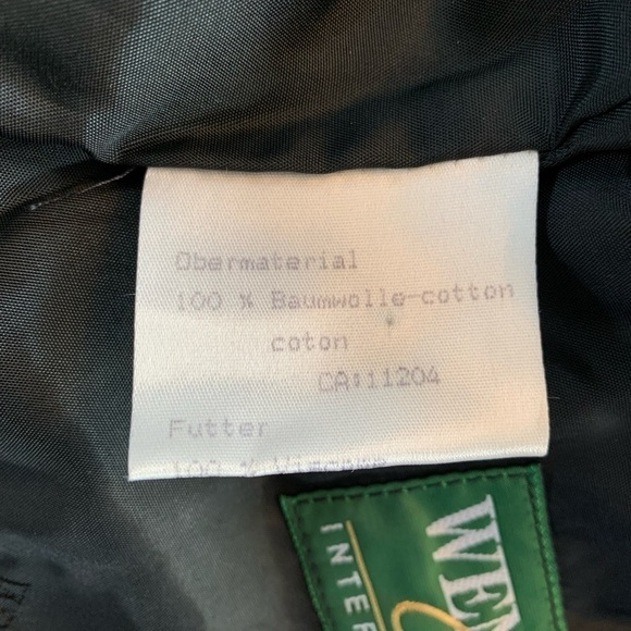 Wenger Blazer Black Gold Velvet Made in Austria Size 40 Cotton Gold Details. - Picture 12 of 16